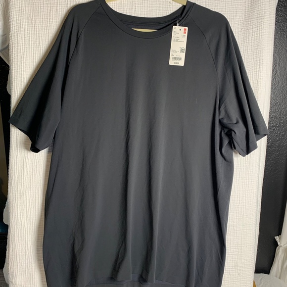 Men’s Charcoal grey Uni Glo Tee dry fit material NWT sz XL - Picture 6 of 6